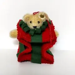 シュタイフ　オールラップアップ　1999　ベア　オーナメント　プレゼント