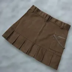 k1107 COMME CA ISM【100A】スカート ブラウン