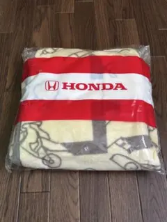 HONDA 車両デザイン 毛布 クリーム色