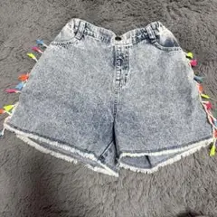 My little wonder デニムショーパン　130