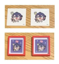 にじさんじ8th with cake！ステッカー&フレームマグネットセット長尾景