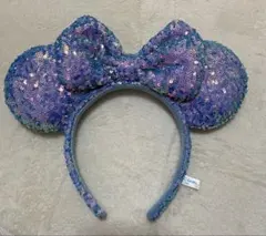 東京ディズニーリゾート ミッキー耳　スパンコール　カチューシャ