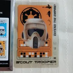 ① スター・ウォーズ クリアカードコレクション スカウト トルーパー