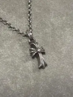Chrome Hearts シルバーベビーファットチャーム&ロールチェーン18