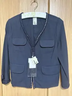 LUCA☆新品ノーカラージャケット ネイビー 1サイズのサムネイル