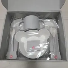 新品未使用 tak. KIDS DISH グレー 6点 ベビー食器 タック