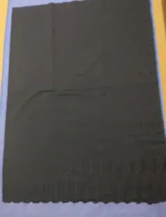 ドット柄布地 ブラック