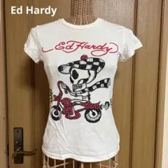 Ed Hardy エドハーディー 半袖Tシャツ Tシャツ プリントTシャツ XS