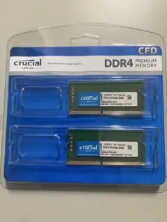 【未使用品】Crucial ノートPC用メモリDDR4-3200 8GB2枚