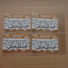 新品未開封 VERSUS B賞 ネームステッカー もこう ガチャ ステッカー