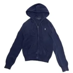 Ralph Lauren Sport フード付きセーター M ネイビー