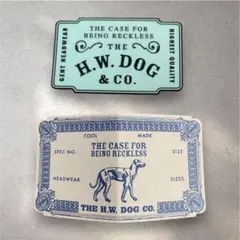 【THE H.W.DOG CO.】 紙タグ & ステッカー