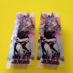 2枚　The JOJOLands　ナツコミ　レンチキュラーしおり