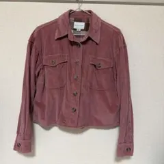 AMERICAN EAGLE コーデュロイジャケット ピンクのサムネイル