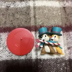 チップ＆デール　クリスマス　オーナメント　フィギュア　ディズニー　くじ