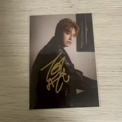 超特急　タカシ　サイン生写真②