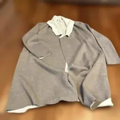 niko and ... グレー ロングコート