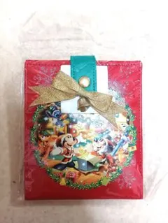 ディズニー　　クリスマス　折り畳みミラー　鏡　ミッキー　ミニー