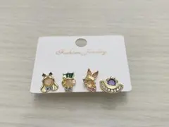 ディズニー　不思議の国のアリス　ピアス　イヤリング　セット