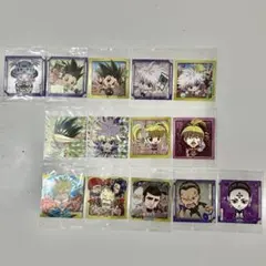ハンターハンター　にふぉるめーしょん　ウエハースシール　14枚セット