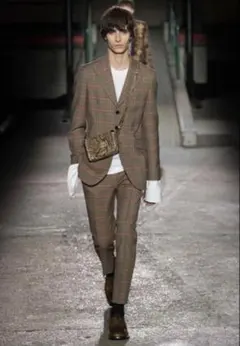 Dries van noten 18aw チェックパンツのサムネイル