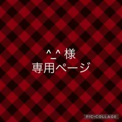 ^_^様専用ページ