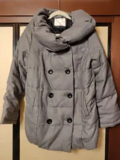 CECIL McBEE グレー ダブルボタンジャケット