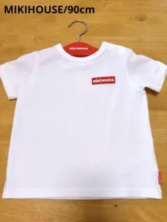 ミキハウス　ワッペンロゴ半袖Ｔシャツ 90cm