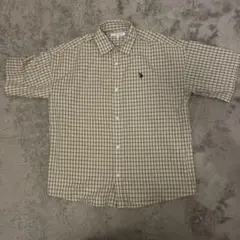 U.S. POLO ASSN. 半袖チェックシャツ Ｍ