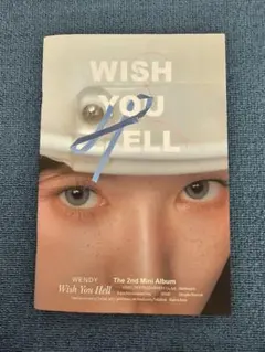 RedVelvet ウェンディ ソロアルバム WISHYOUHELL 付属品全付