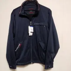 【新品】ダンロップ　 ジャンパー　ブルゾン　メンズ　ネイビー 裏起毛　M