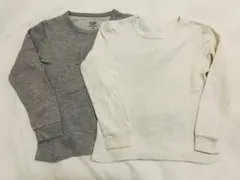 ユニクロ　極暖ヒートテックコットン　ワッフル　130cm