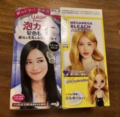 メガメガブリーチ　とても明るい・泡カラー髪色もどし　ナチュラルブラックのサムネイル