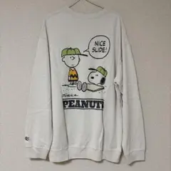 PEANUTS SNOOPY プリント スウェット
