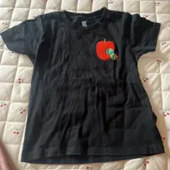 グラニフ graniph 半袖 シャツ Tシャツ 黒 はらぺこあおむし