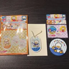 サンリオキャラクターズ　アクリルキーホルダー・缶バッジ　 あひるのペックル