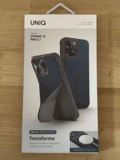 ★未使用品 UNIQ iPhone15Pro ケース ブルー★