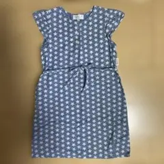 Agnès b. 星柄半袖ワンピース 8 ans