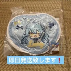 エニマイくじ ホロライブ 雪花ラミィ ハートマカロン風クッション