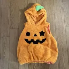 ハロウィン　コスチューム　パンプキンコスプレ 着ぐるみ 100-110
