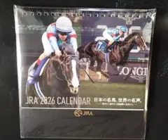 JRA オリジナル卓上カレンダー 2026年 世界の名馬