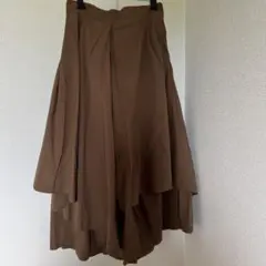 スカーチョ　ブラウン
