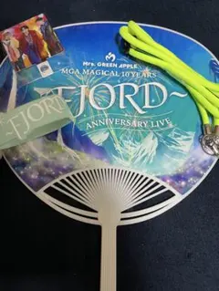 Mrs. GREEN APPLE FJORD フィヨルド ラバーバンド　うちわ