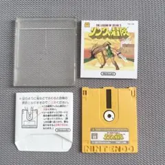 チラシ リンクの冒険 任天堂 ファミコン ディスクシステム A4サイズ チラシ＆広告 でぇたべえす