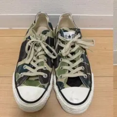 Converse カモフラージュ ローカットスニーカー　メイドインジャパン