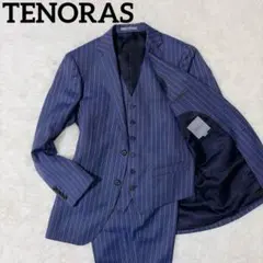 TENORAS スーツ 3ピース L ウール100% ストライプ 2025年最新】ティノラス スーツの人気アイテム - メルカリ