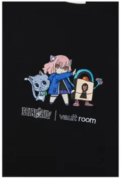 VR × nqrse × HAPPY TEE / BLACK