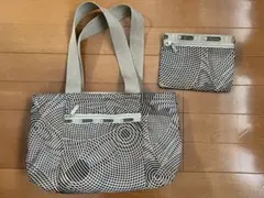 【レスポ】ハンドバッグとポーチのセット