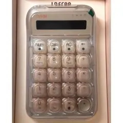 Lofree　電卓　テンキー　新品未使用　シルバー マット ファンデーション 新品】Lofree 電卓 ファンデーションカラー 2in1 テンキー