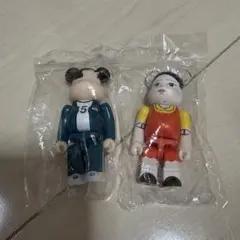BE@RBRICK ベアブリック シリーズ44 イカゲーム 裏表 2体セット